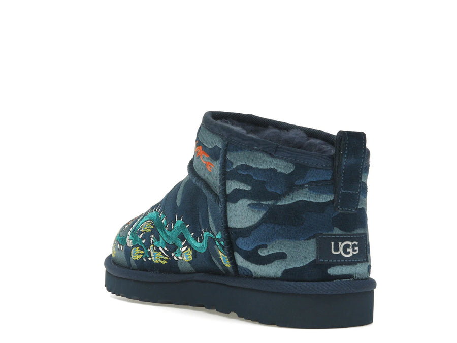 Bottes UGG Classic Ultra Mini Palace camouflage marine