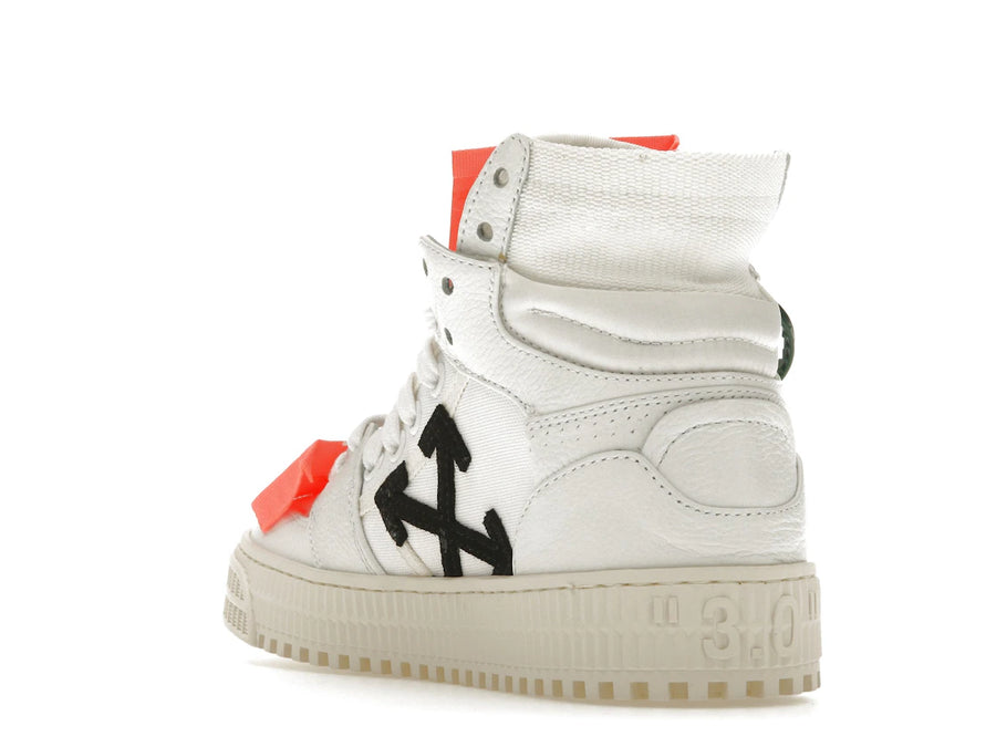 OFF-WHITE Off Court 3.0 Leather Canvas White White Orange (Women's)