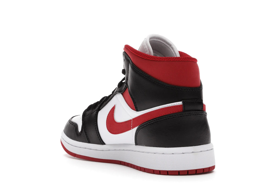 Jordan 1 Mid Gym Rouge Noir Blanc
