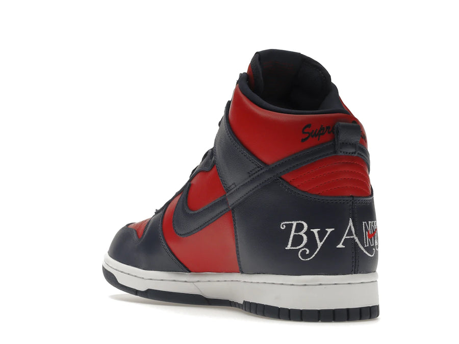Nike SB Dunk High Supreme By Any Means Bleu marine