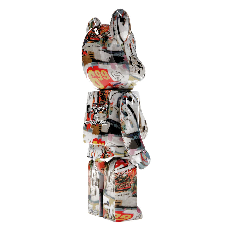 Bearbrick Andy Warhol x JEAN-MICHEL BASQUIAT #4 400%
