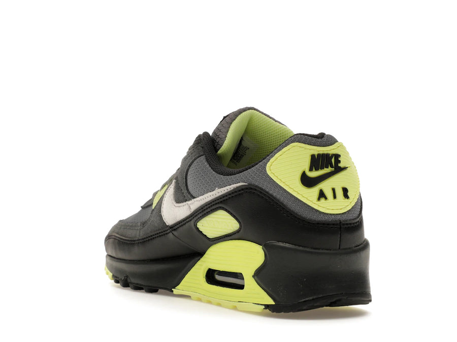 Nike Air Max 90 Gris fumé et citron clair