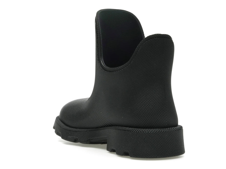 Burberry Marsh Round-Toe Ankle Boots Black