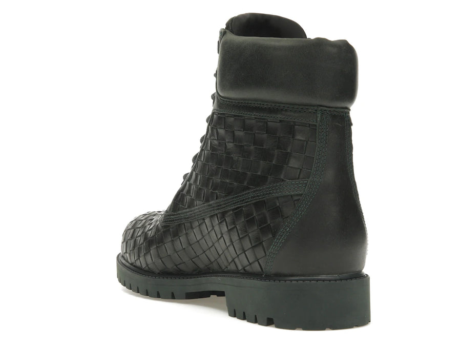 Bottes Timberland Premium 6" tissées vert foncé