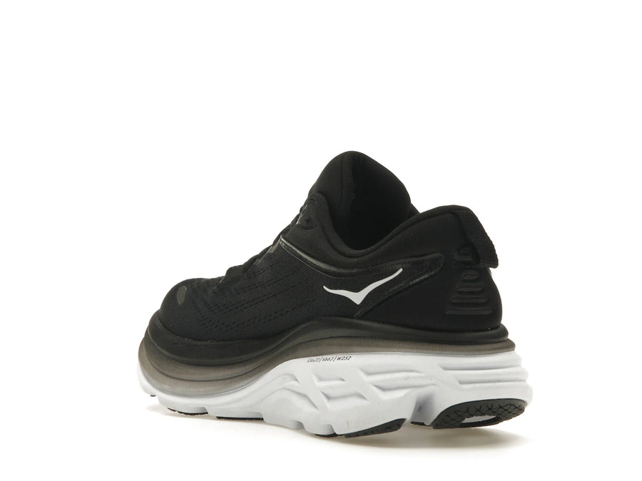 Hoka One One Bondi 8 Noir Blanc (Femme)