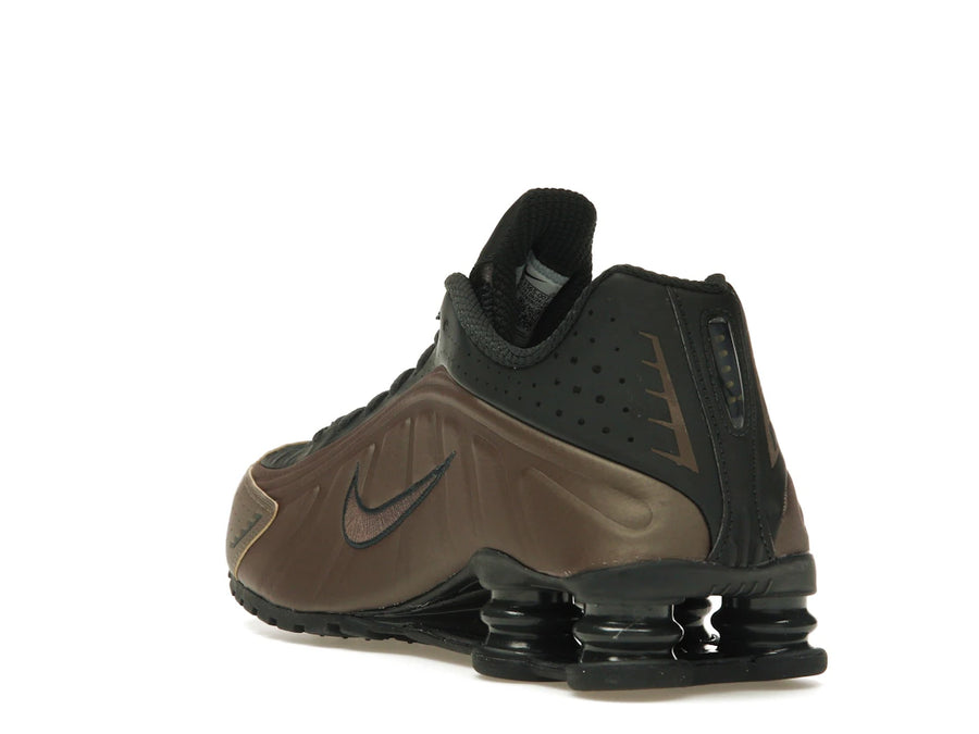 Nike Shox R4 Ironstone Off Noir (Femme)