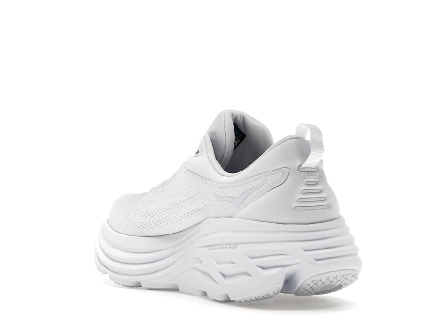 Hoka One One Bondi 8 Triple Blanc