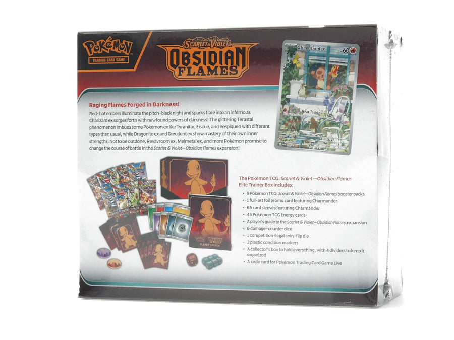 Pokémon TCG Scarlet & Violet Obsidian Flames Elite Trainer Box