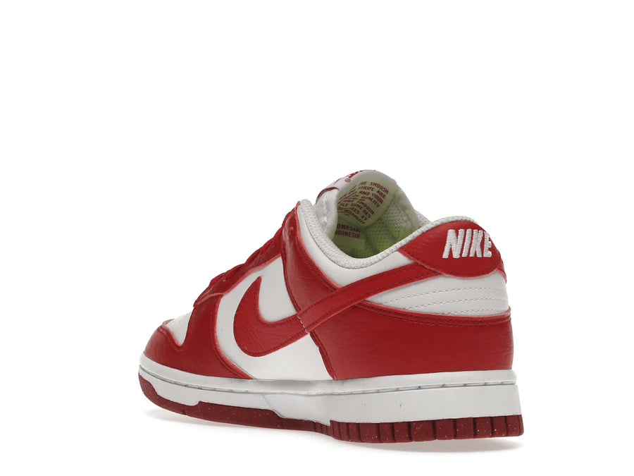 Nike Dunk Low Next Nature Blanc Rouge Gym (Femme)