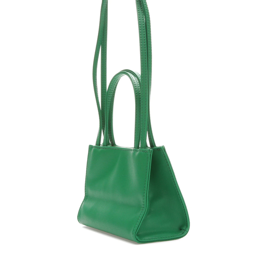 Sac de courses Telfar petit écran vert