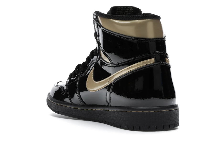 Jordan 1 Retro High Noir Or Métallisé (2020)