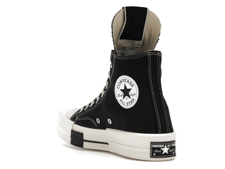 Converse TURBODRK Chuck Taylor All Star 70 Hi Rick Owens DRKSHDW Noir