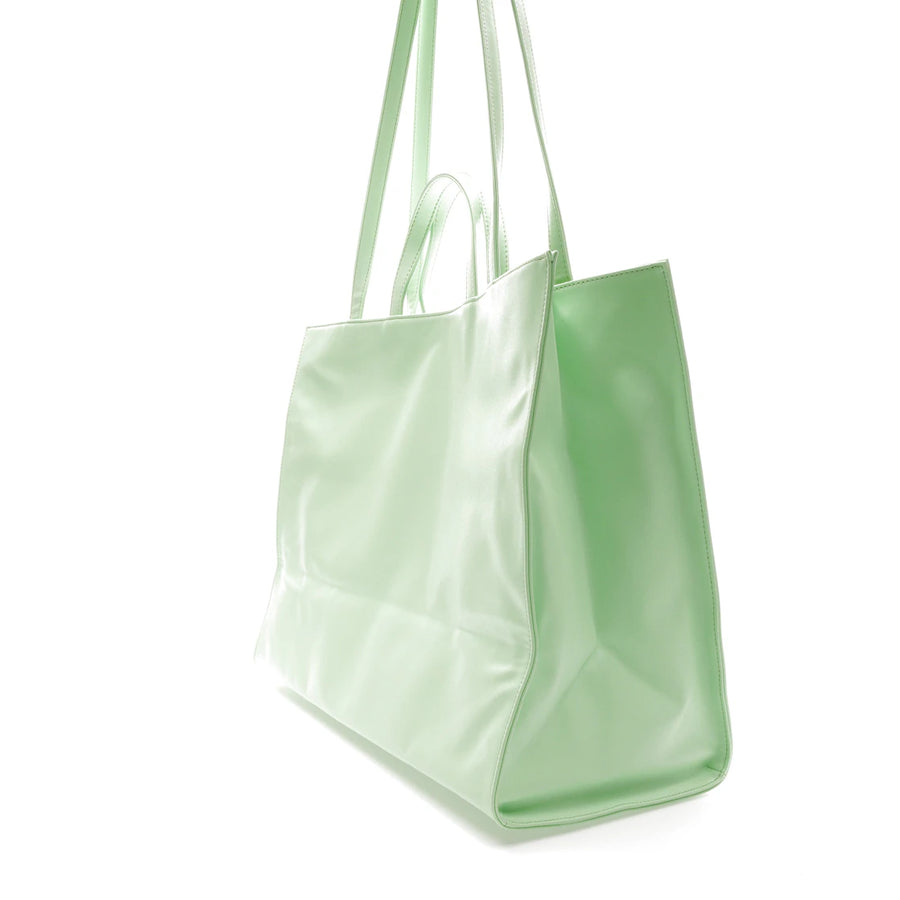 Sac cabas Telfar grand format Double Menthe