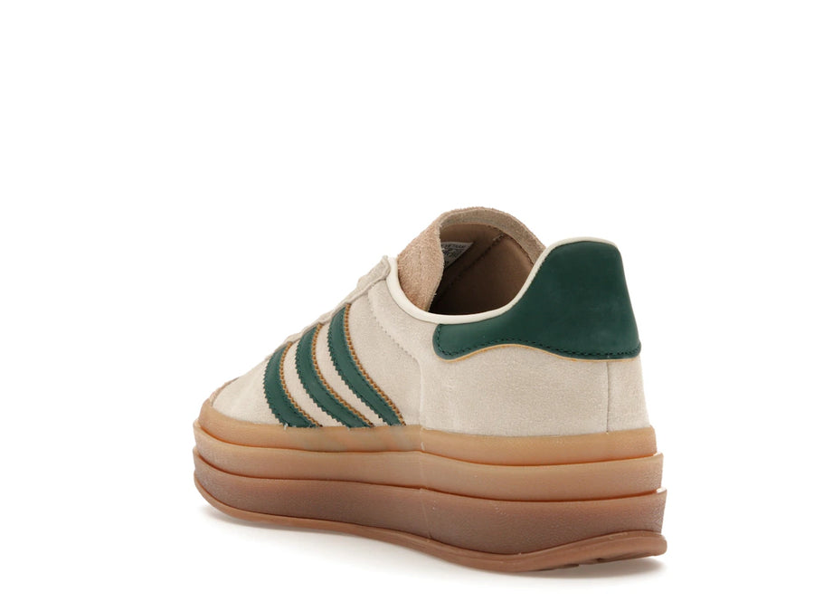 adidas Gazelle Bold Magic Beige Vert Universitaire (Femme)