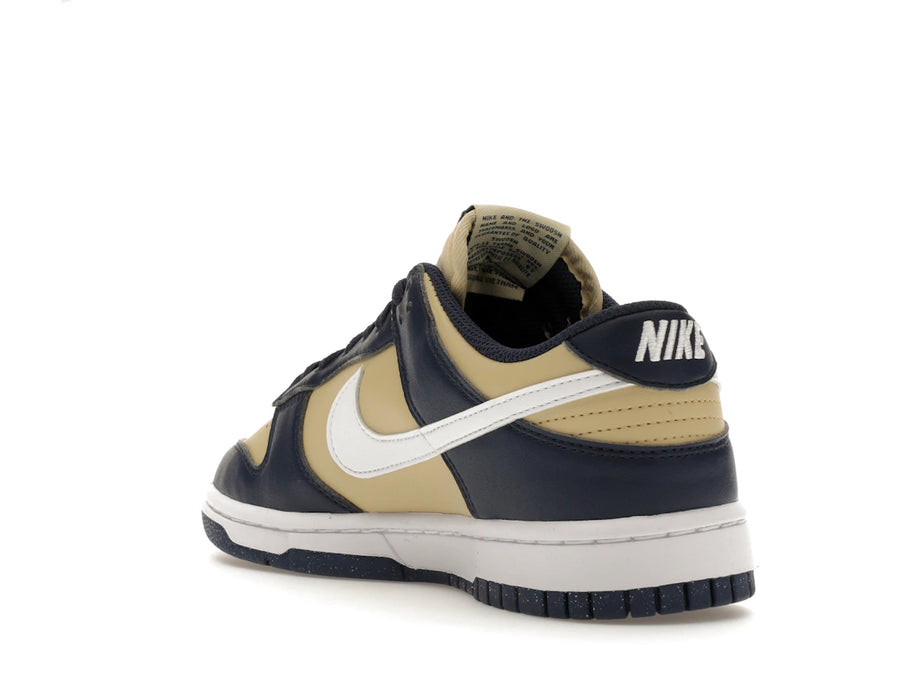 Nike Dunk Low Next Nature Midnight Navy Gold (Femme)