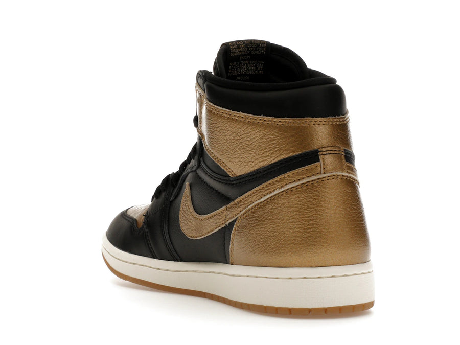 Jordan 1 Retro High OG Noir Or Métallisé