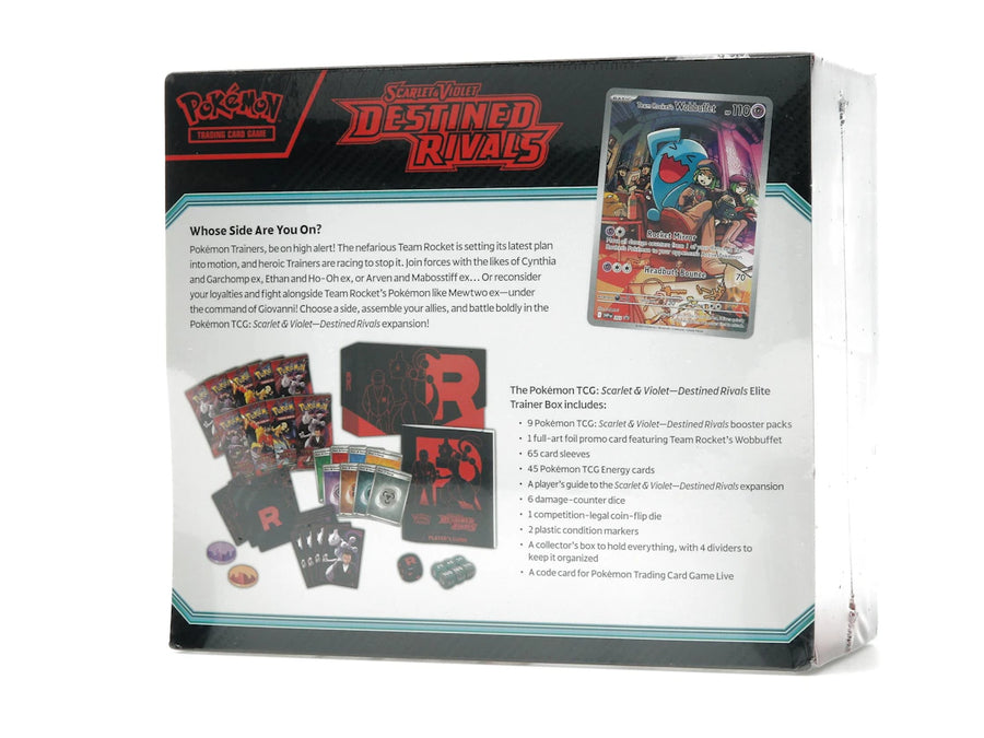2025 Pokémon Scarlet & Violet Destined Rivals Elite Trainer Box