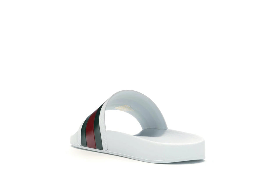 Sandales de piscine Gucci Pursuit blanches