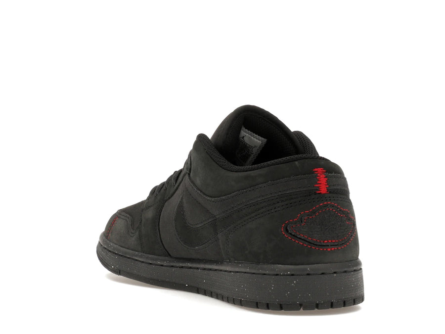 Jordan 1 Low SE Craft Gris fumé foncé Rouge universitaire