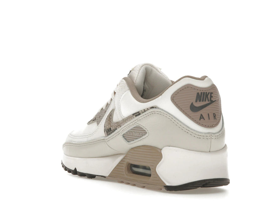Nike Air Max 90 Rose clair effet peau de serpent (Femme)