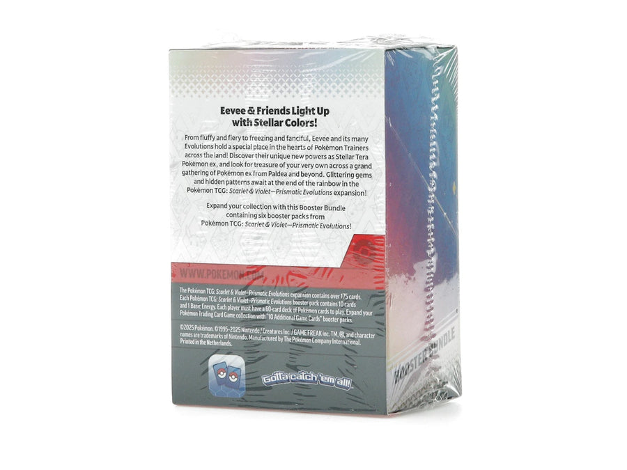 Pack de boosters Pokémon Scarlet &amp; Violet Prismatic Evolutions