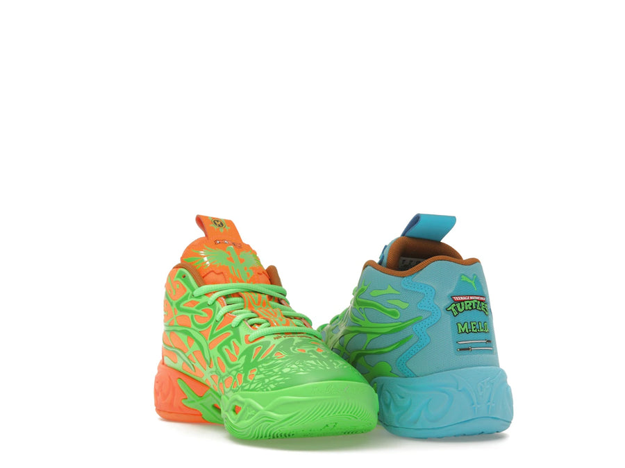 Puma LaMelo Ball MB.04 Teenage Mutant Ninja Turtles Leonardo &amp; Michelangelo (GS)