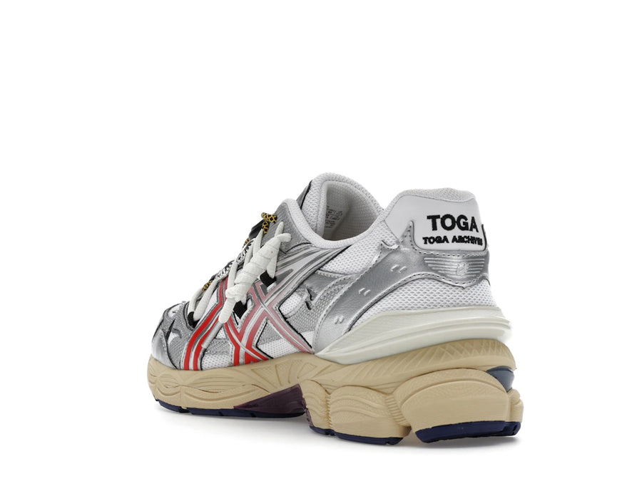 ASICS Gel-Cumulus 16 TOGA Blanc Rouge Argent Pur