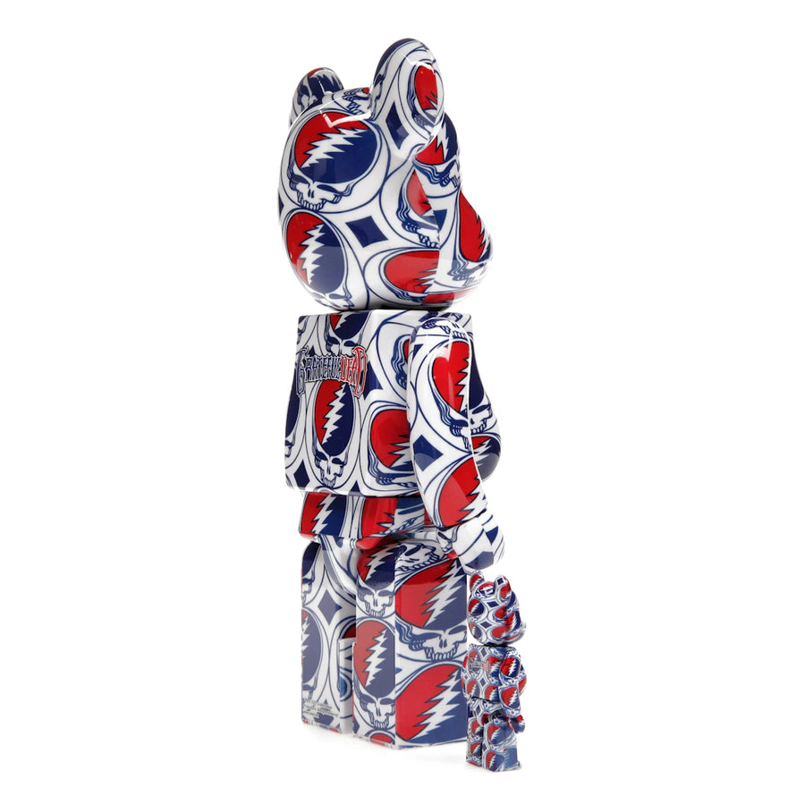 Coffret Bearbrick x Grateful Dead (Steal Your Face) 100 % et 400 %