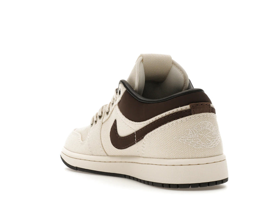 Jordan 1 Low Premium Pale Ivory Off Noir Baroque Brown