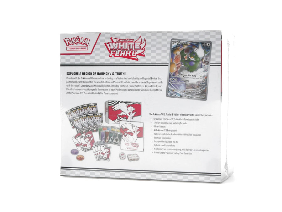 2025 Pokémon Scarlet & Violet White Flare Elite Trainer Box