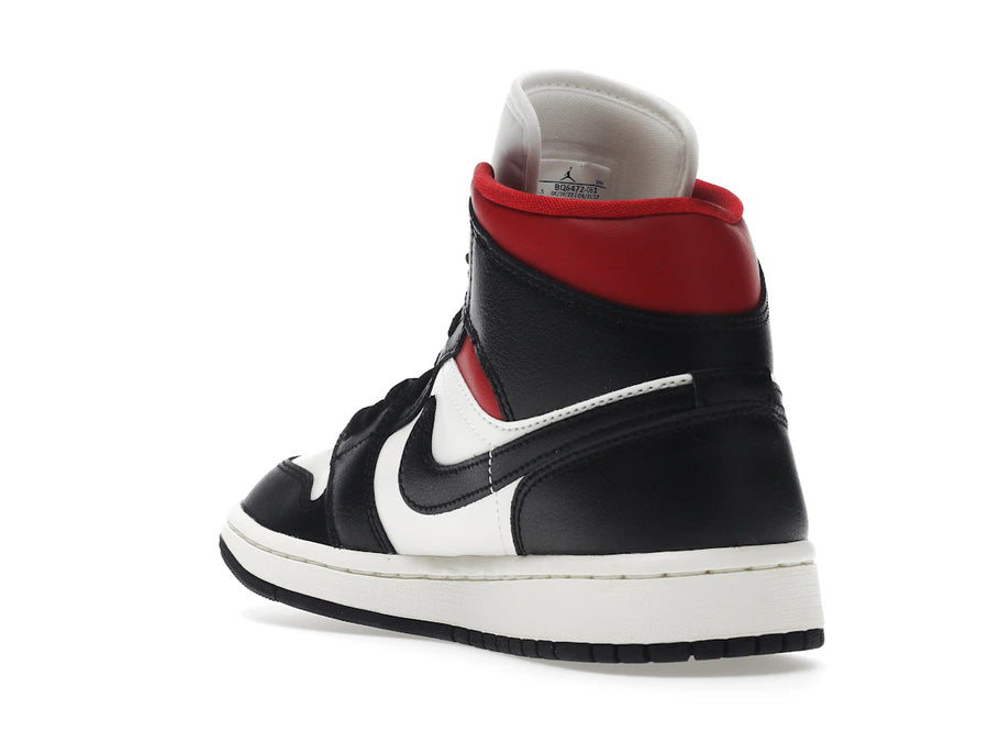 Jordan 1 Mid Gym Red Panda (Femme)