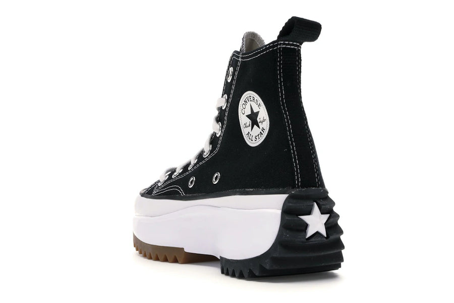 Converse Run Star Hike Hi Noir Blanc Gomme