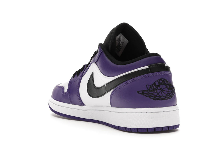 Jordan 1 Low Court Violet Blanc