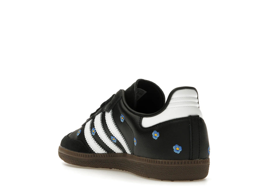 adidas Samba Light Blue Floral Core Black (Women's)