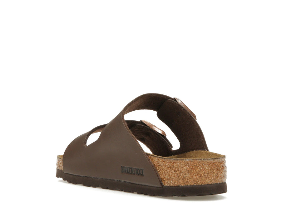 Birkenstock Arizona Birko-Flor Marron foncé (Femme)