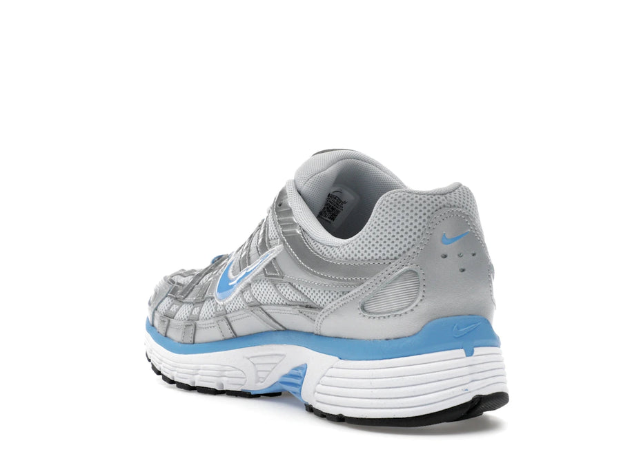 Nike P-6000 Metallic Platinum Pure Platinum Metallic Silver University Blue