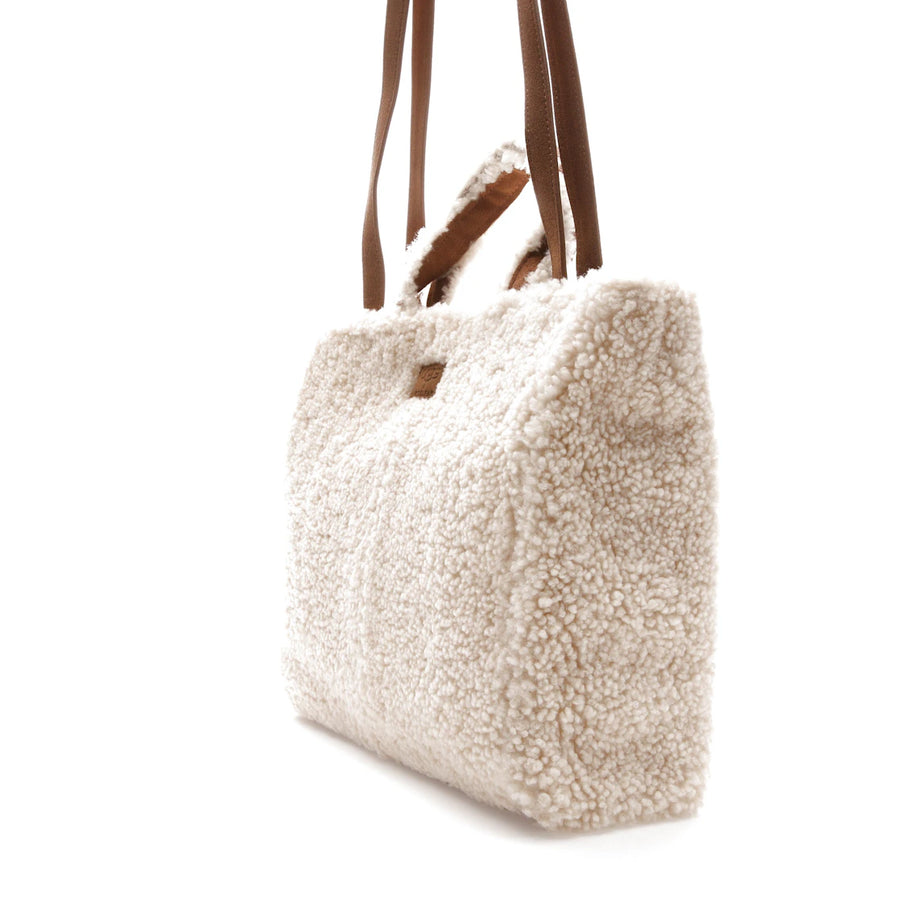 Telfar x UGG Reverse Shopping Bag Medium Natural