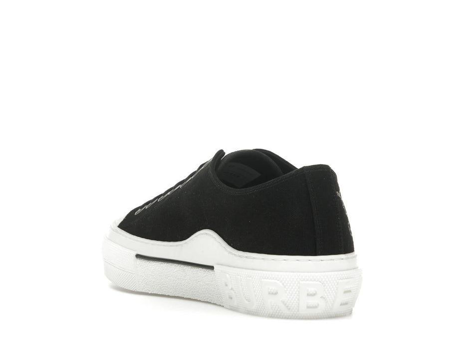 Burberry Jack Low Top Black Canvas