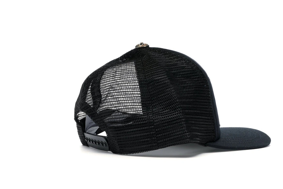 Casquette de camionneur Chrome Hearts CH Las Vegas noire/noire