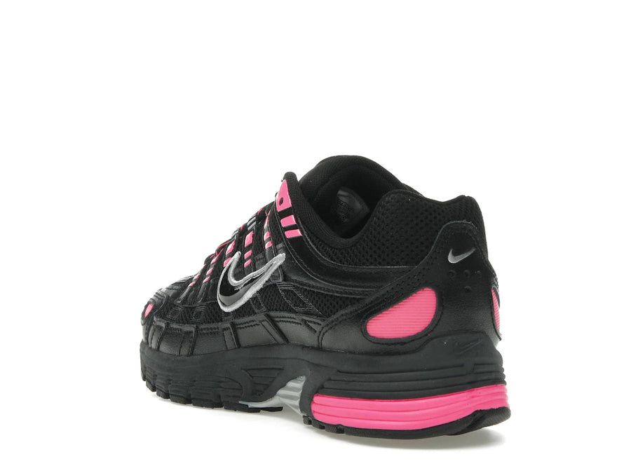 Nike P-6000 Rose Explosion Argent Métallisé Noir