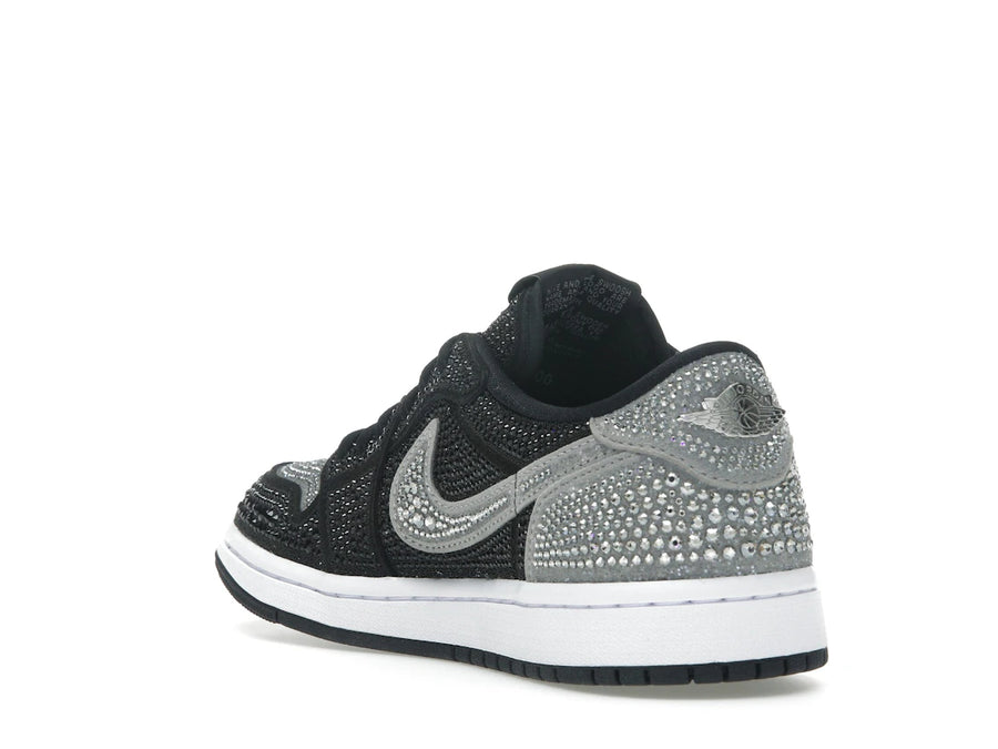 Jordan 1 Retro Low OG Swarovski Stealth (Femme)