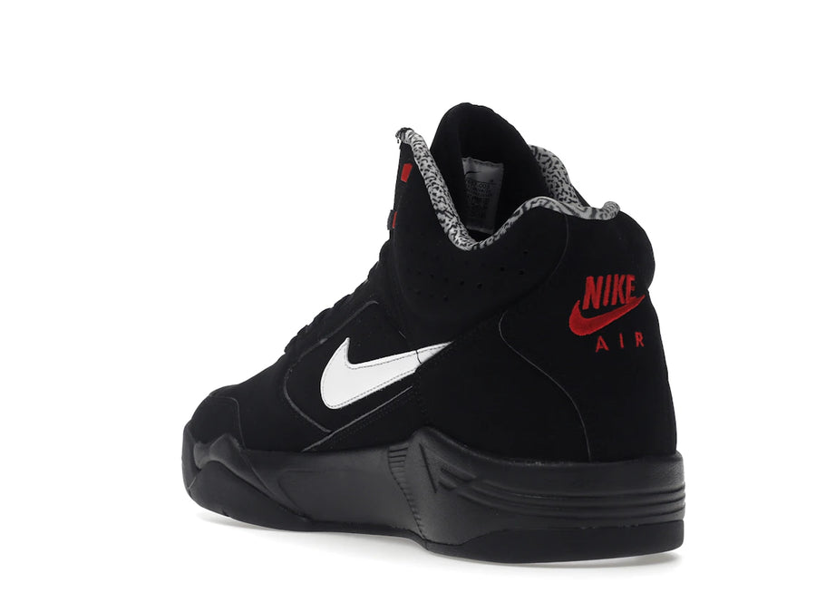 Nike Air Flight Lite II Mid Black White Varsity Red