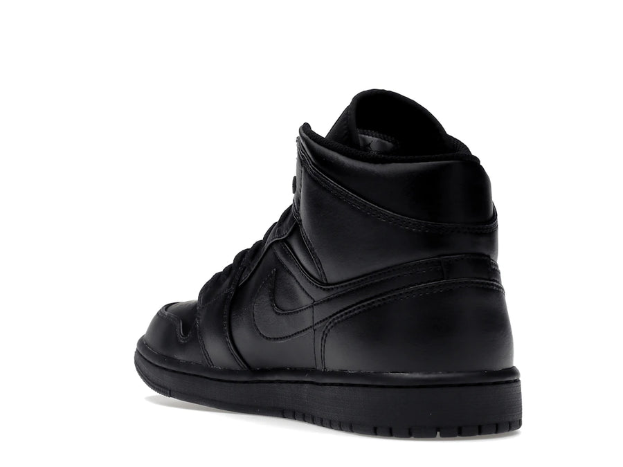 Jordan 1 Mid Triple Black