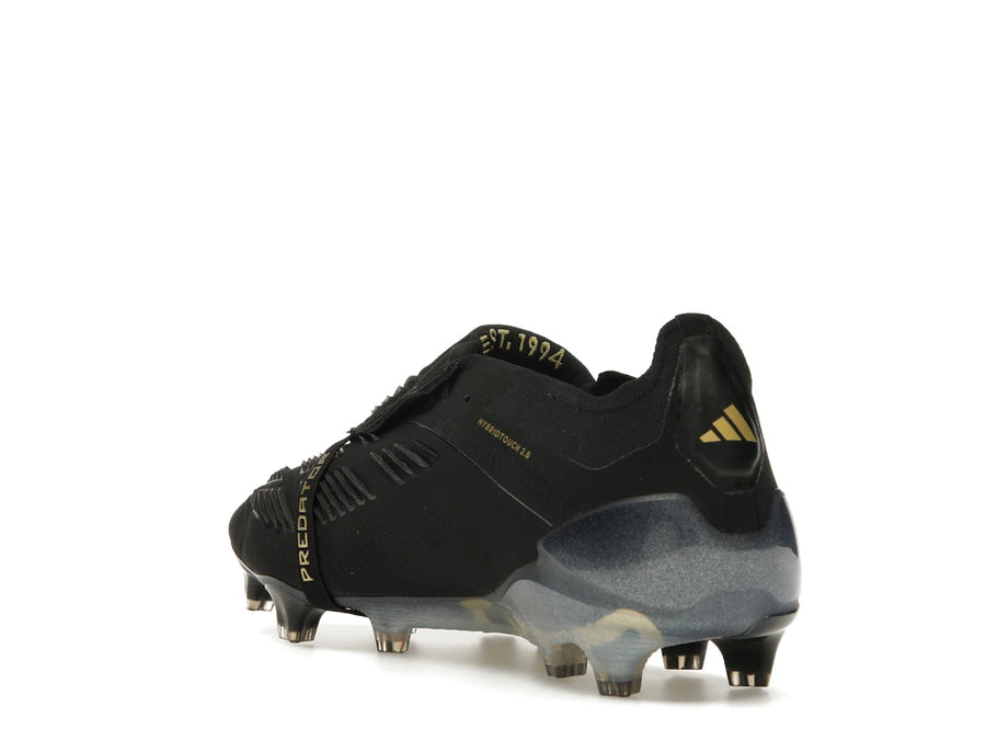 adidas Predator Elite à languette repliable FG Core Black Carbon Gold Metallic