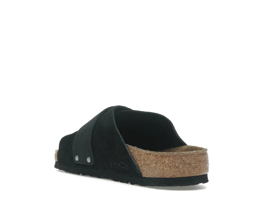 Birkenstock Kyoto en daim nubuck noir