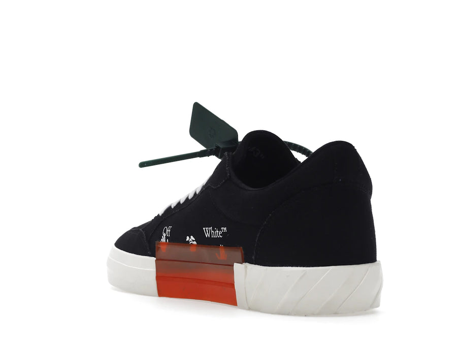 OFF-WHITE Vulc Bas Noir Blanc Blanc