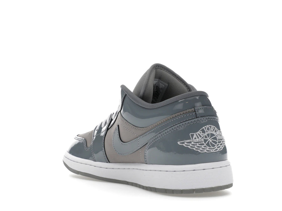 Jordan 1 Low SE Gris moyen Gris froid Blanc