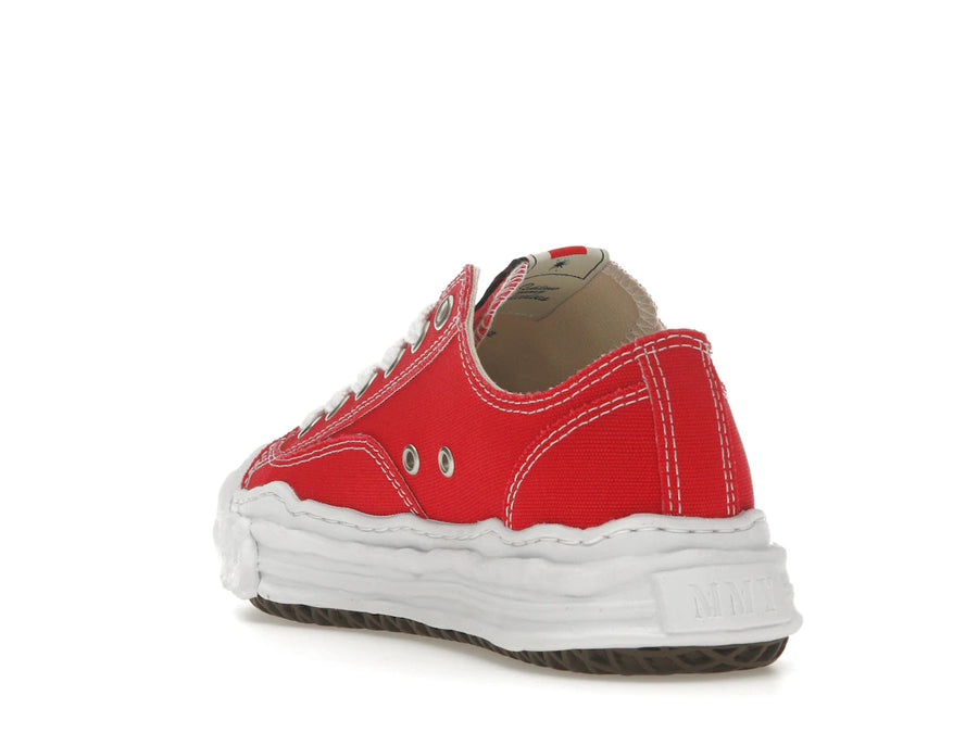 Maison Mihara Yasuhiro Hank OG Sole Canvas Low Red
