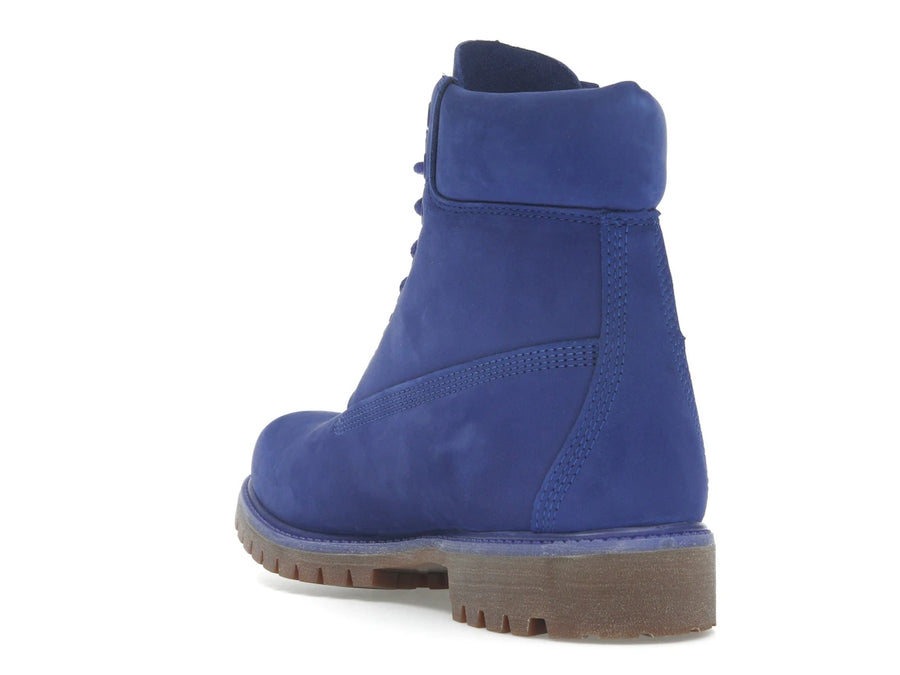 Bottes Timberland Premium imperméables 6" édition 50e anniversaire, bleu vif