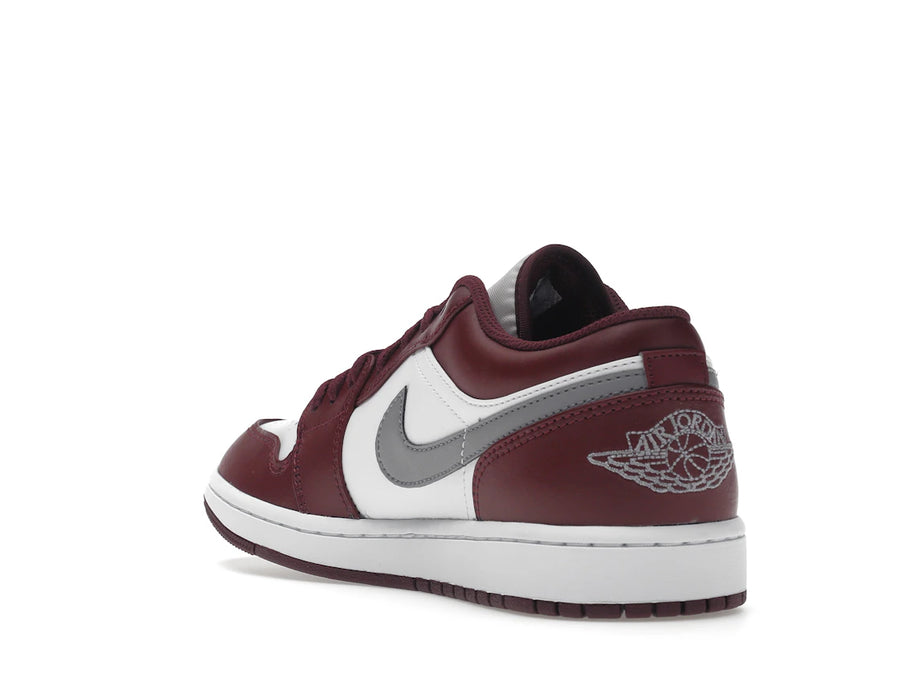 Jordan 1 Low Blanc Bordeaux